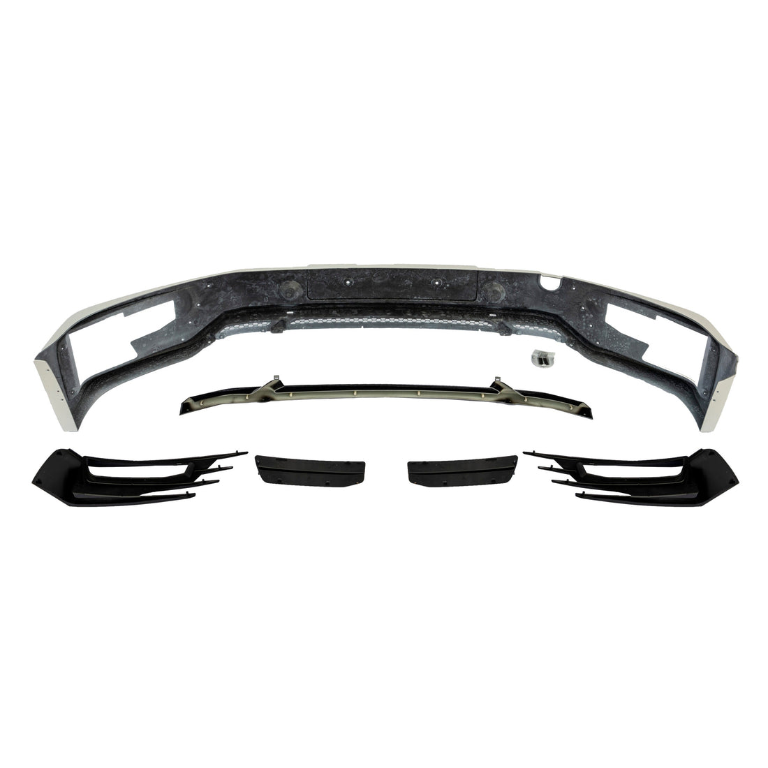 For VW T5.1 Transporter Front Sportline Spoiler & Splitter – T5-X Styling, Painted & Ready to Fit | Van-X