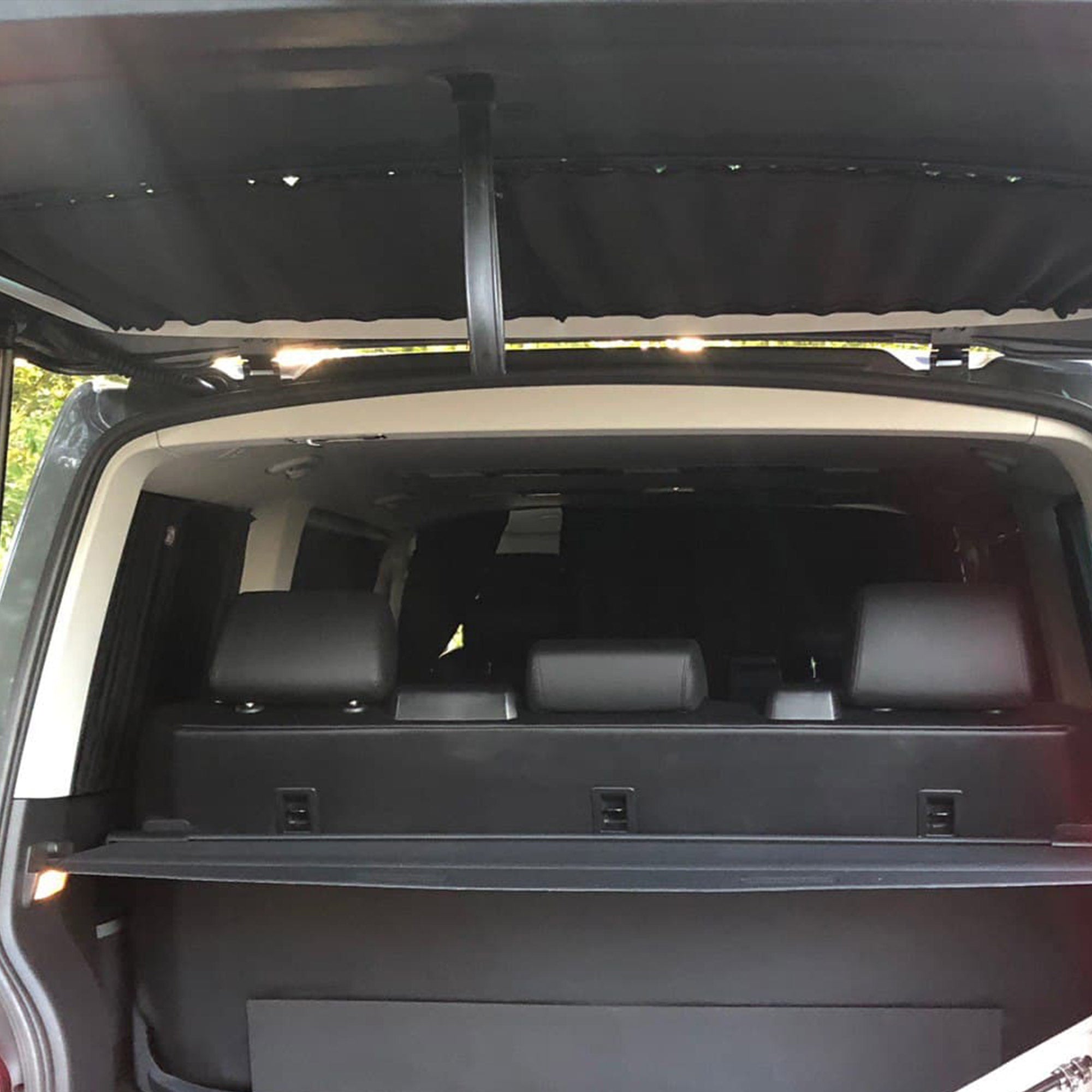 For Mercedes Vito MK2 Bare-Metal Interior Premium 1 x Tailgate Window Curtains Van-X