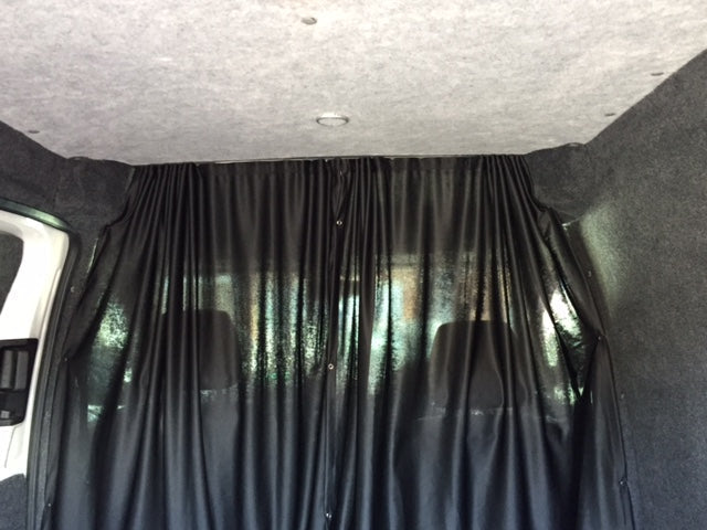For Mazda Bongo Cab Divider Curtain Kit with Rail Premium Quality - Van-X