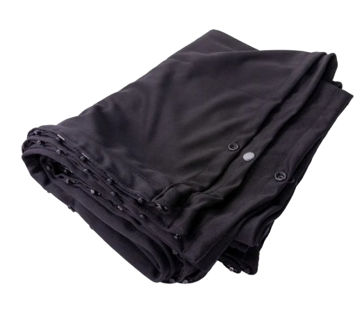 For Mercedes Vito MK2 Bare-Metal Window Curtains Eco-Line Black | Camper Van Curtains | Van-X