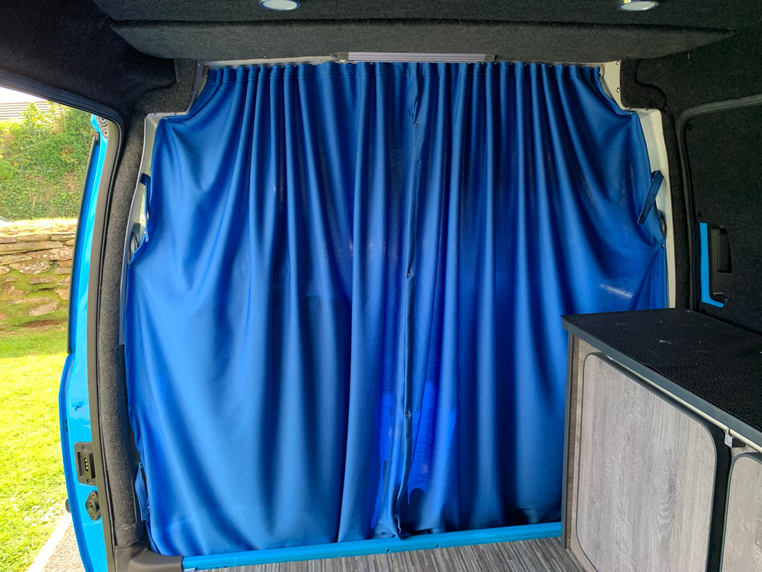 For Peugeot Boxer Cab Divider Curtain Kit with Rail Premium Quality - Van-X