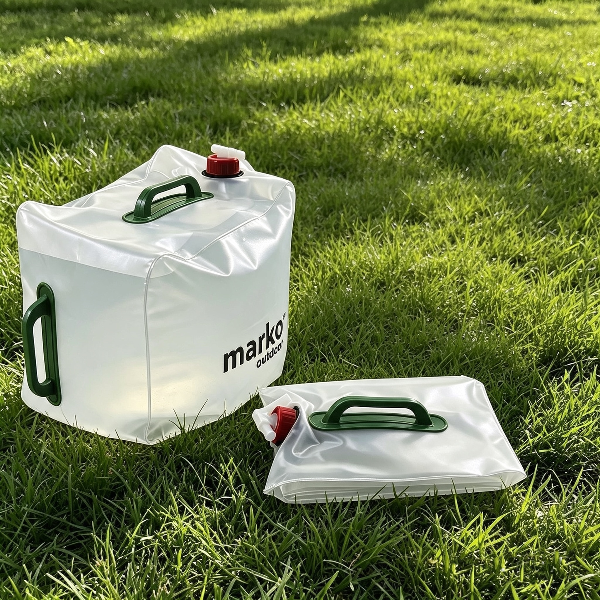 Water container 20L with PVC soft style shell for camping festivals and camper van