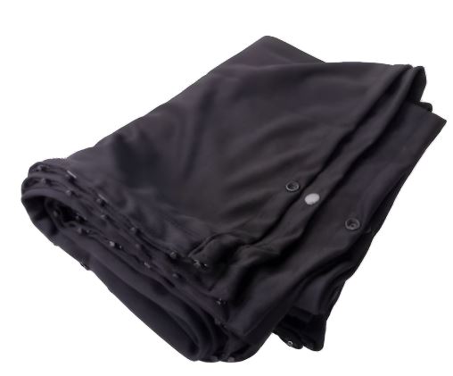 For Vauxhall Vivaro Window Curtains Eco-Line Black | Camper Van Curtains | Van-X