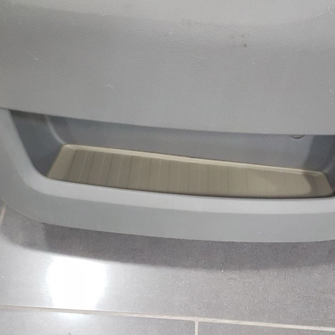 For MAN TGE Rubber Door Liner Pocket Inserts Grey | Van-X