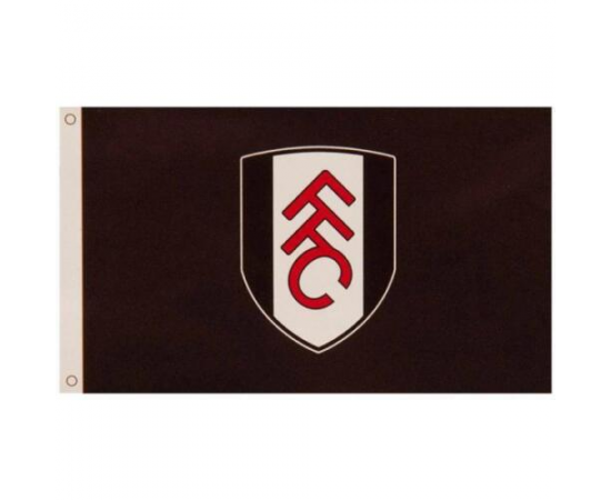 FULHAM FOOTBALL CLUB FLAG 5FT X 3FT WITH EYELETS