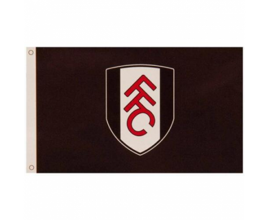FULHAM FOOTBALL CLUB FLAG 5FT X 3FT WITH EYELETS