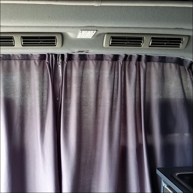 For Renault Trafic Cab Divider Curtain Kit with Rail | Premium Quality Divider for Renault Trafic, Easy Install & Durable - Van-X