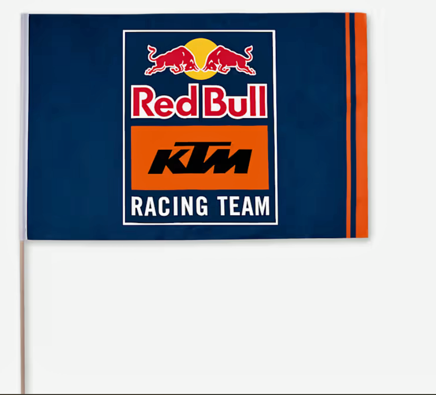 KTM Red bull flag 90x60 on stick MOTOGP