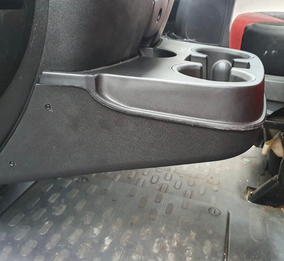 For Vauxhall Movano Cupholder Console - Black | Van-X