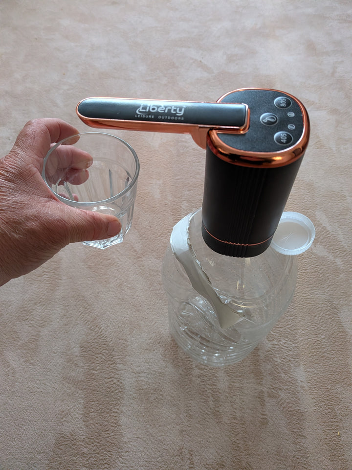 Liberty smart folding water tap usb rechargeable universal tap