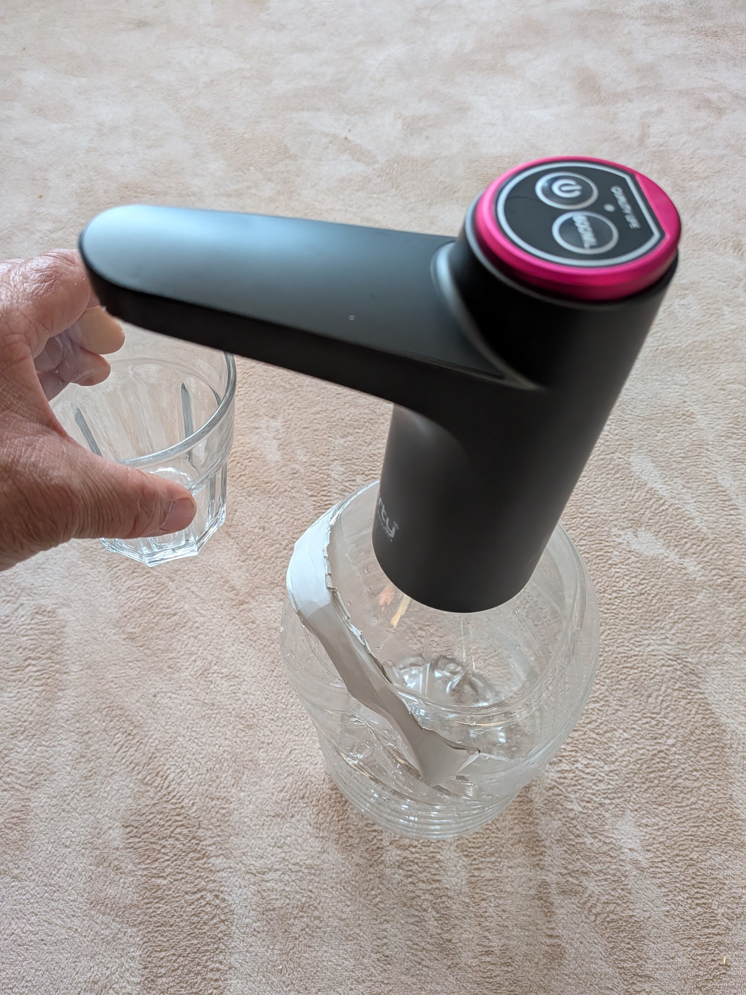 Liberty water tap usb rechargeable universal tap