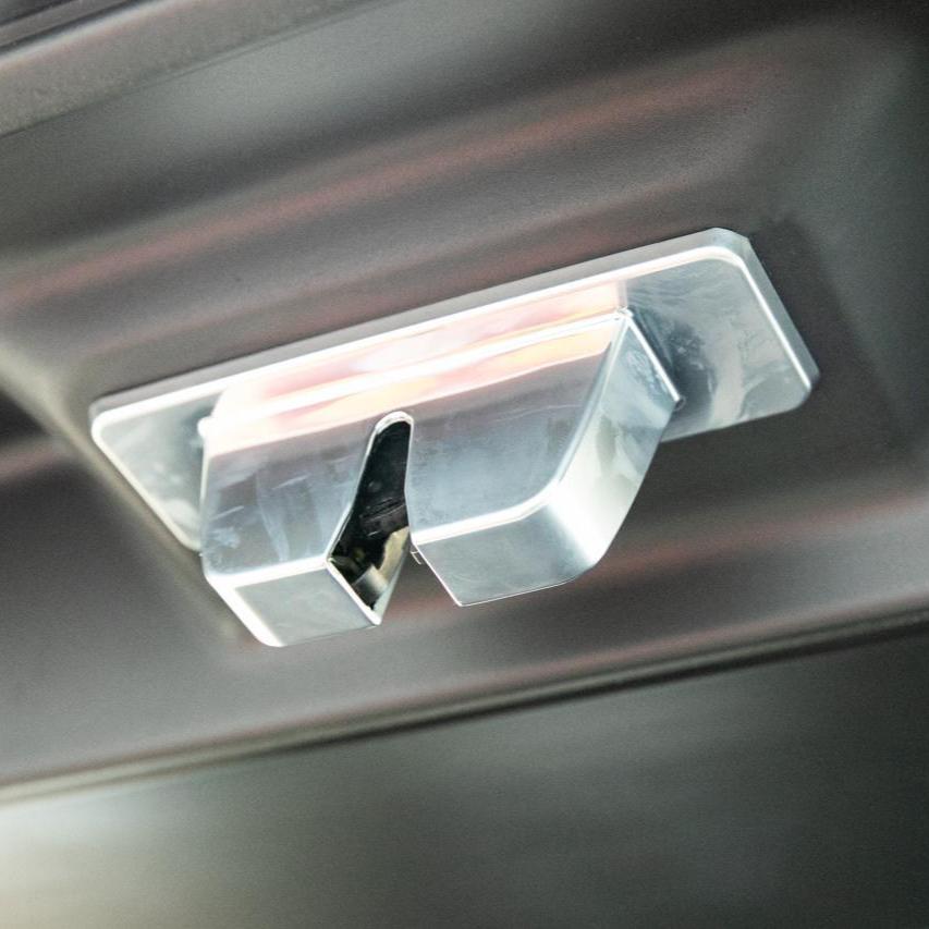 For Range Rover Vogue & Range Rover Sport Matte Chrome Boot Lock Cover | Van-X