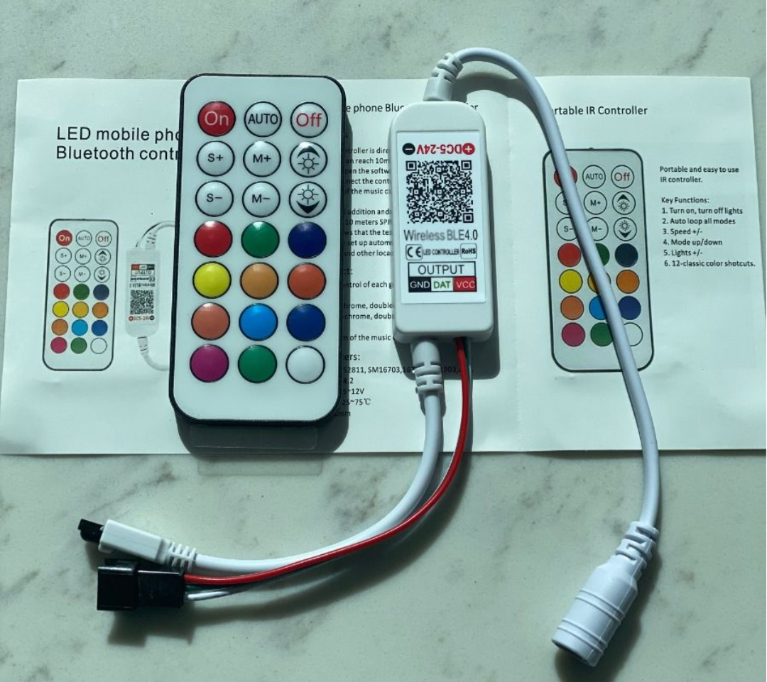 8m Dream chaser Led multifunction lights 12v with app for telescopic flag pole