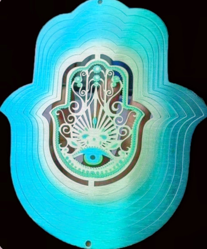 Hamsa Khamsa 12 inch garden windspinner