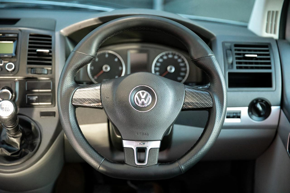 For VW T5.1 Transporter Leather Steering Wheel Replacement | Premium OEM Upgrade | Van-X