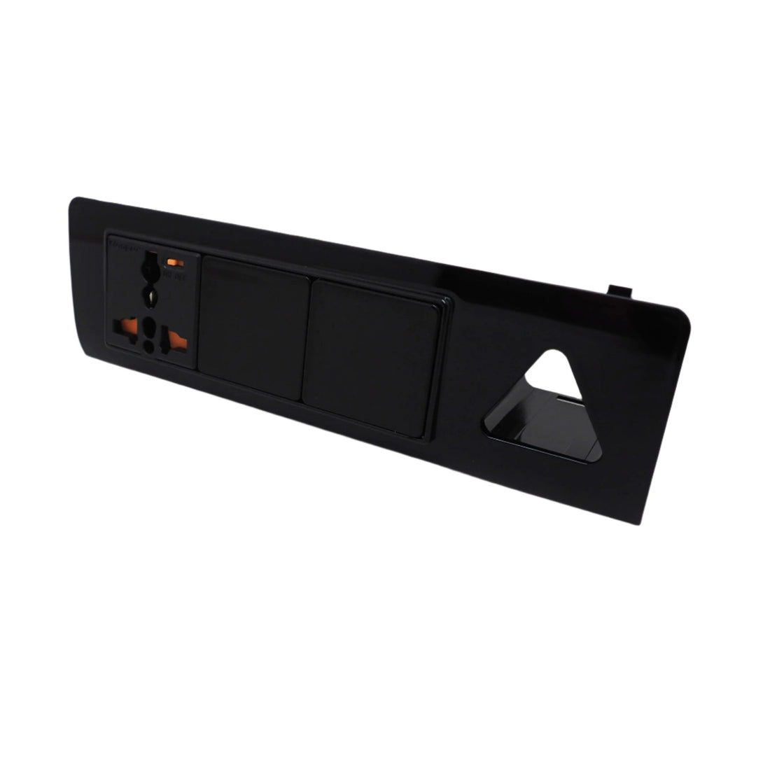 For VW T5 & T5.1 Transporter Gloss Black Hazard Warning Light Switch – Painted & Ready to Fit