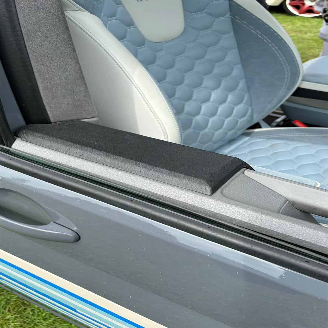 For VW T6.1 Transporter Door Card Arm Rest PU Foam – Campervan Interior Upgrade & Ideal Gift