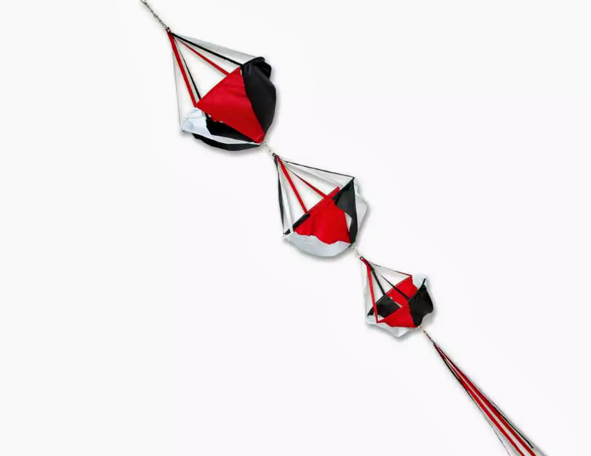 Three basket windsock by TG