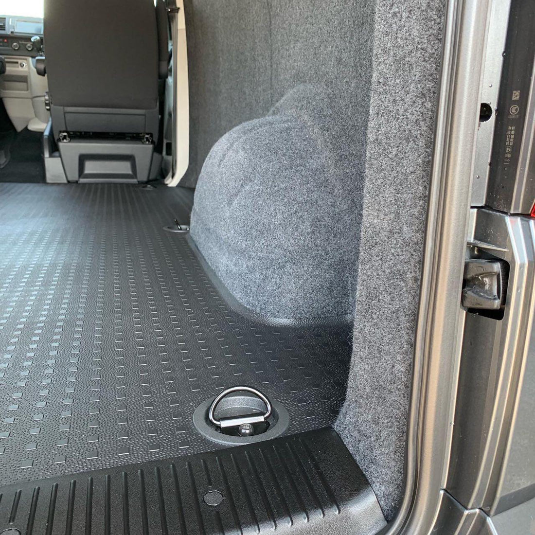 For VW T6 Transporter V2 Rear Tailgate Threshold Cover Plastic Full Length | Van-X