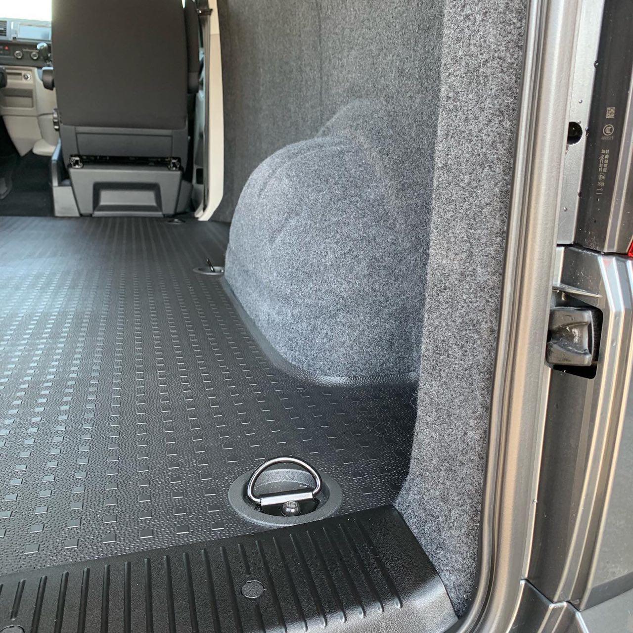 For VW T5/T5.1 Transporter V2 Rear Tailgate Threshold Cover Full Length Plastic | Van-X