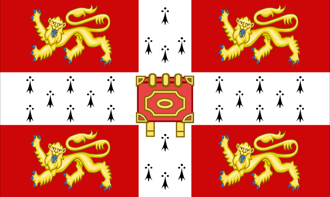 University of Cambridge flag Cambridge university 5ft x 3ft with eyelets