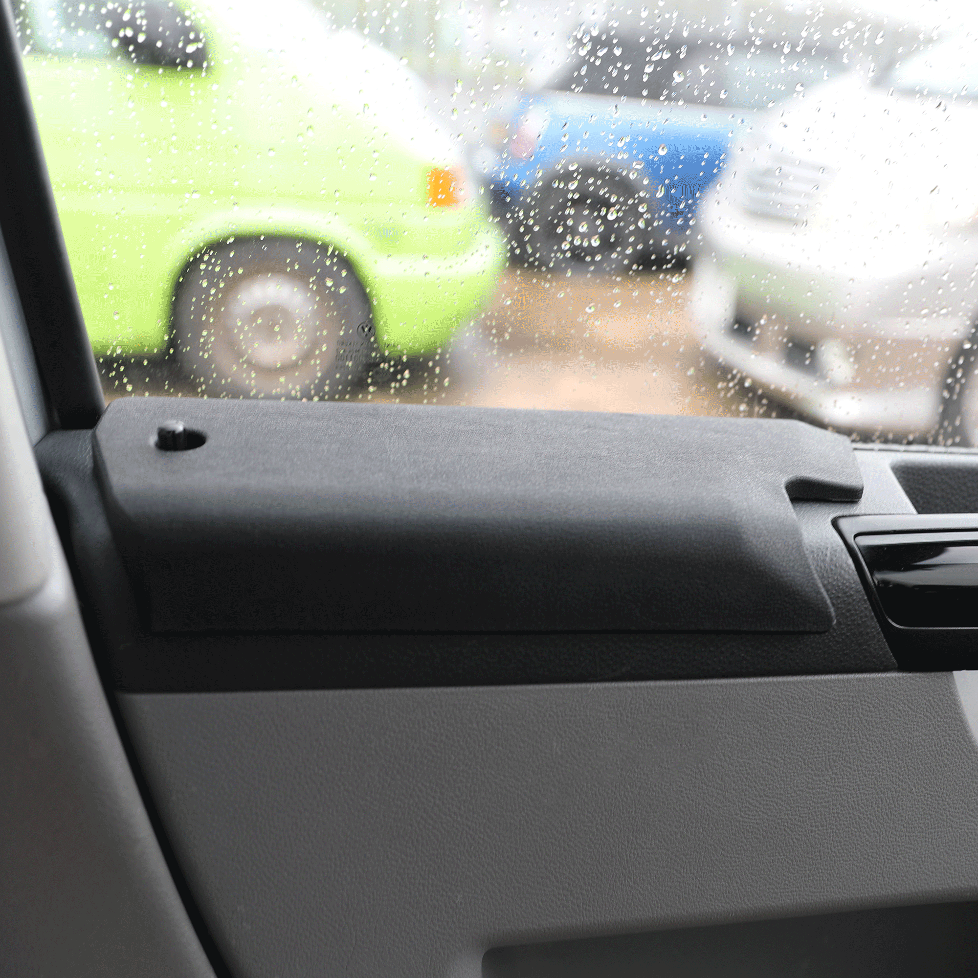 For VW T5, T5.1 Transporter Door Card Arm Rest PU Foam campervan ideas