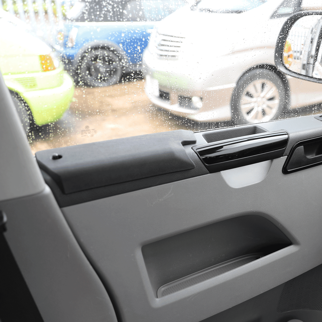 For VW T5, T5.1 Transporter Door Card Arm Rest PU Foam campervan ideas
