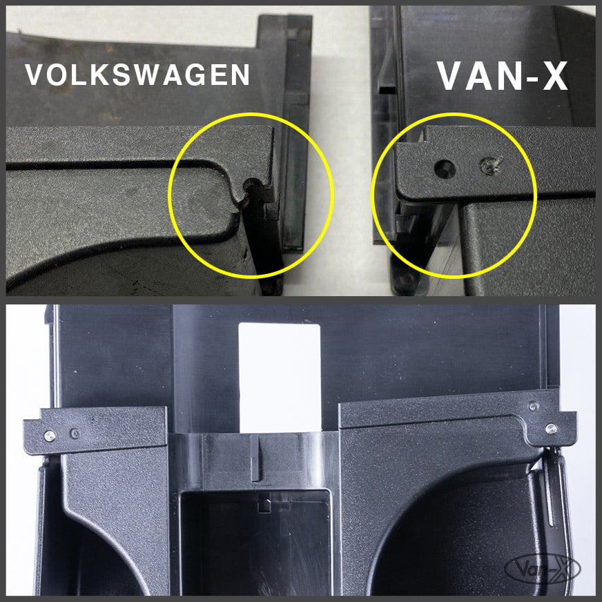 For VW T5.1 Transporter OEM Cup Holder Replacement – Right Hand Drive (RHD)