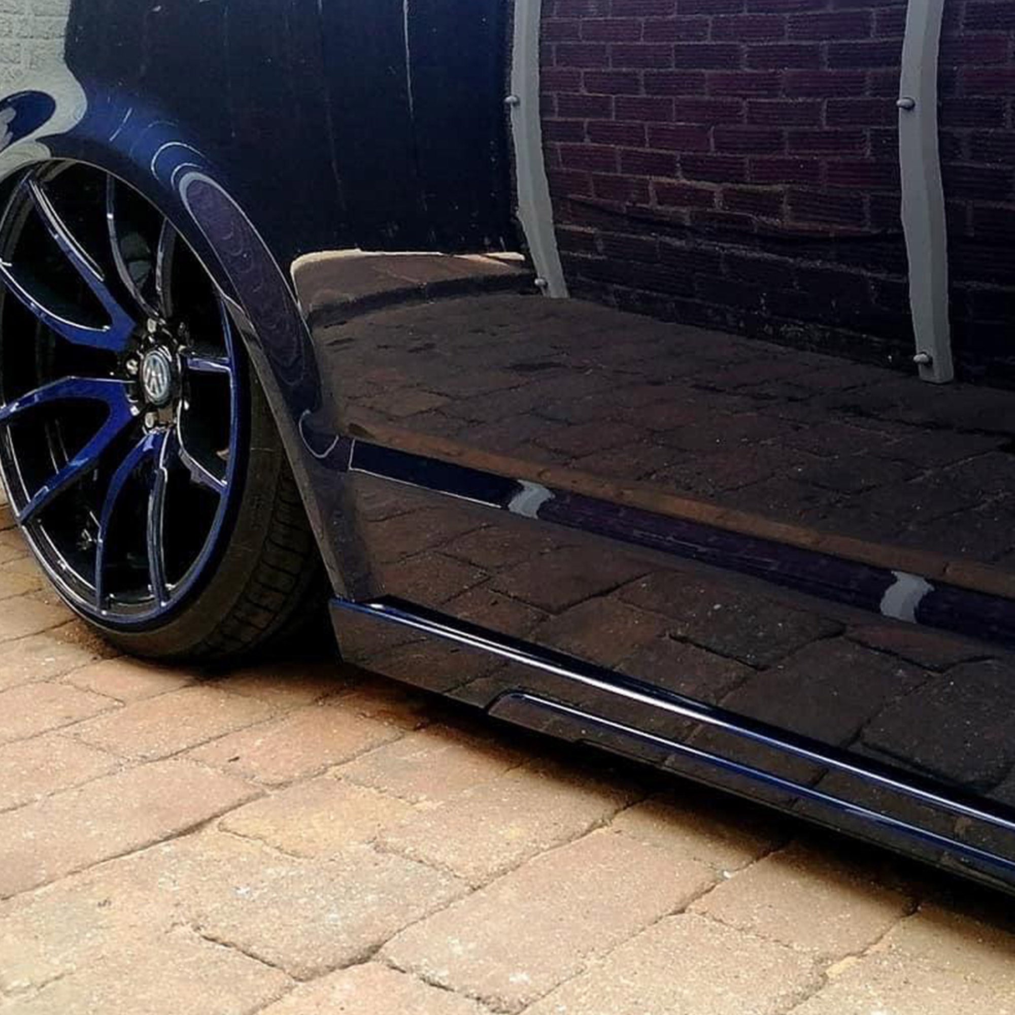 For VW T6.1 SWB ABS Side Skirts Painted In Deep Black Ready to Fit, Latest Accessories
