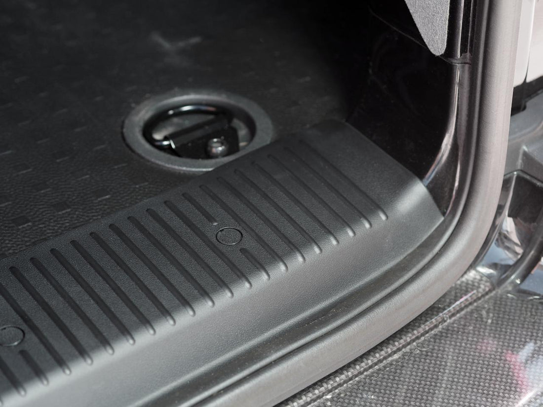 For VW T6 V2 Barn Door Threshold Cover with Side Step & Fitting Kit – Van-X
