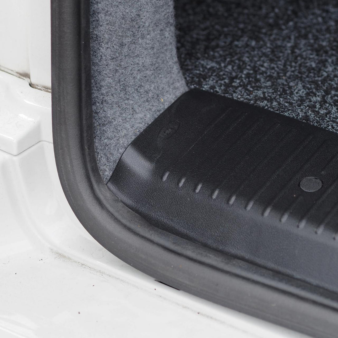 For VW T6.1 Transporter V2 Rear Tailgate Threshold Cover Full Length Plastic | Van-X