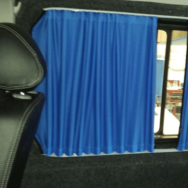 For VW T5 Transporter Van Conversion Premium Curtains - Black/Blue - CREATE YOUR OWN BUNDLE! Van-X