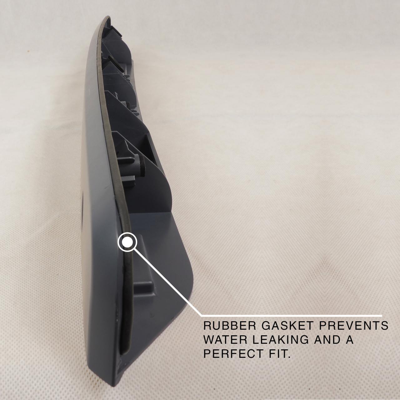 For VW T5/T5.1 Transporter Barn Door Number Plate Unit – Primer Trim, Ready to Paint & Fit – Van-X