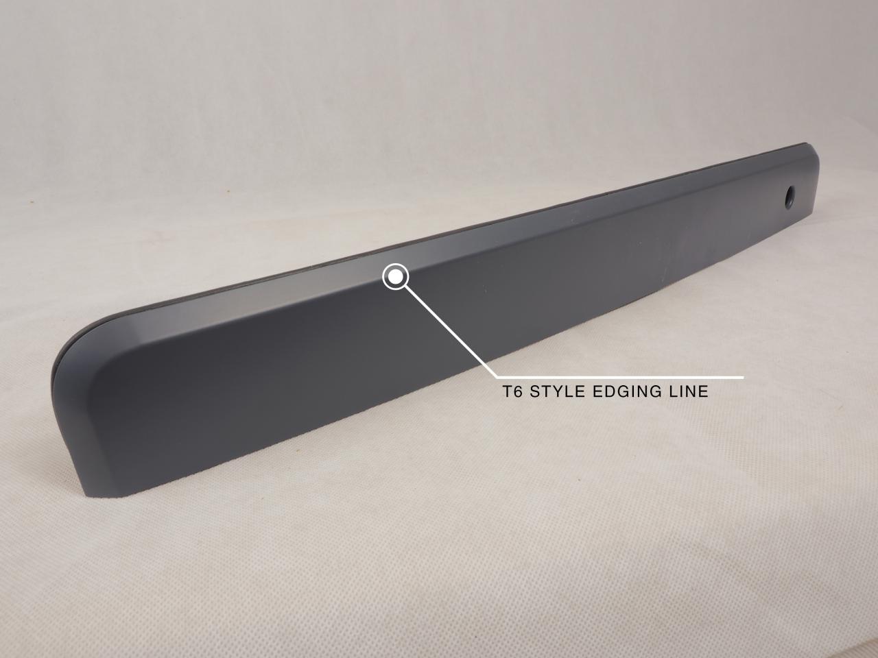 For VW T5/T5.1 Transporter Barn Door Number Plate Unit – Primer Trim, Ready to Paint & Fit – Van-X