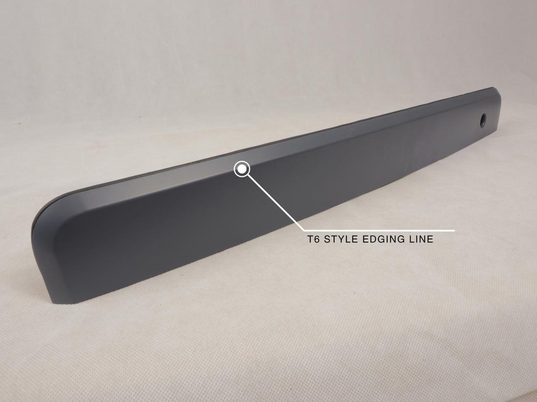 For VW T5/T5.1 Transporter Barn Door Number Plate Unit – Primer Trim, Ready to Paint & Fit – Van-X