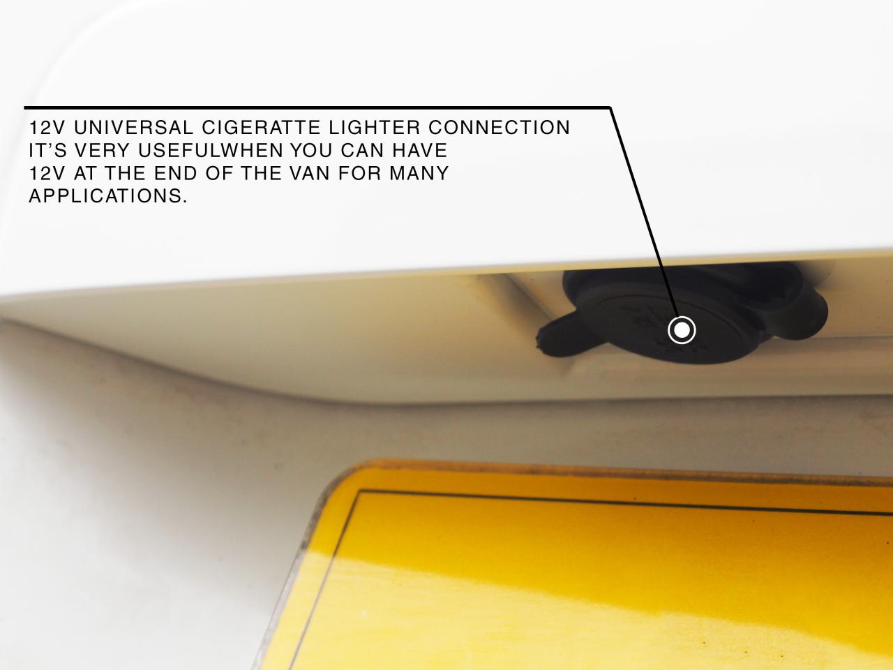For VW T5/T5.1 Transporter Barn Door Number Plate Unit – Candy White Painted Trim, Ready to Fit – Van-X