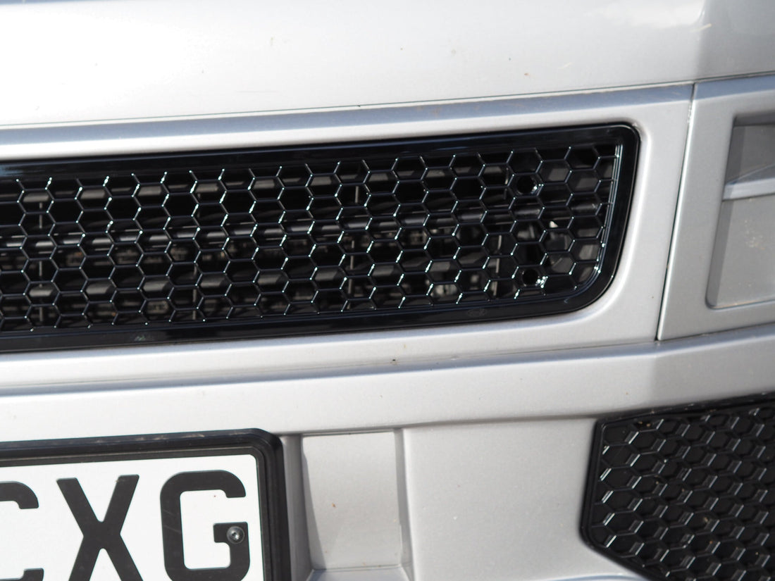 For VW T5.1 Transporter Van Front Styling Gloss-Black Package (2pcs) Painted and Ready to Fit