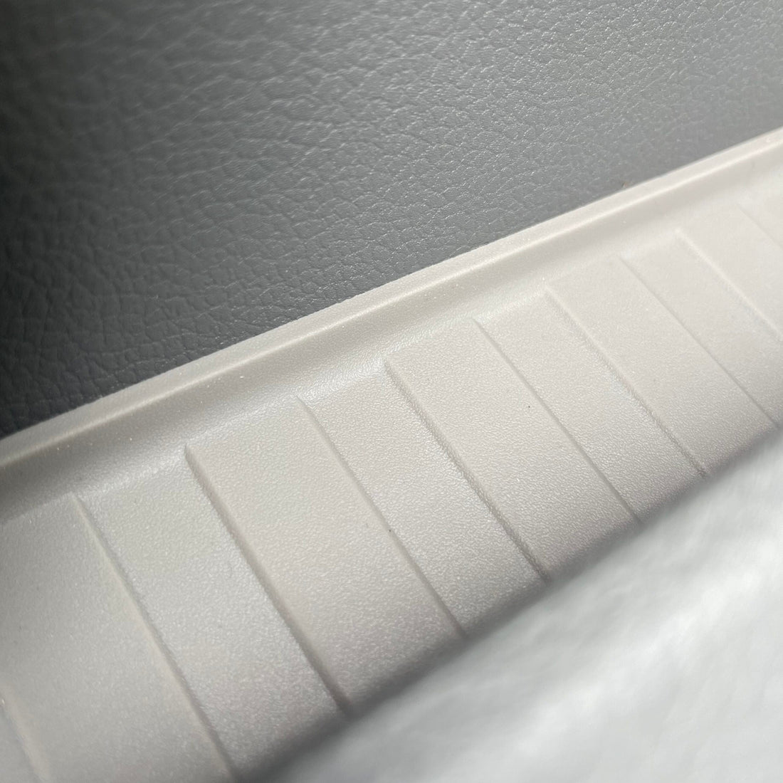 For VW T6.1 Transporter Rubber Door Liner Pocket Inserts Grey Campervan Conversion
