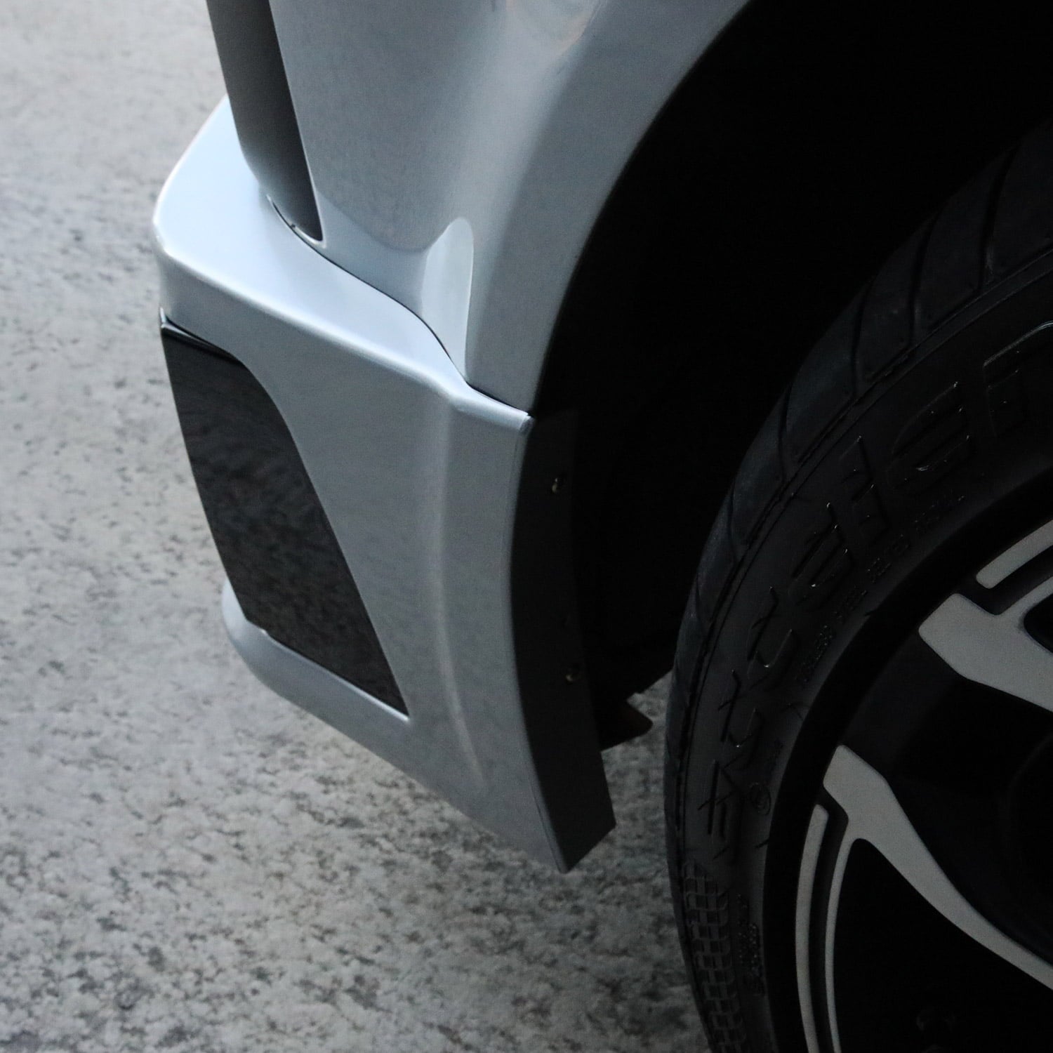 For VW T5.1 Transporter Front Sportline Spoiler & Splitter – T5-X Styling, Painted & Ready to Fit | Van-X