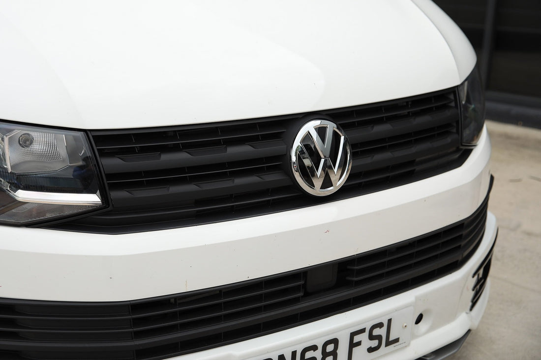 For VW T6 Transporter R-Line Front Grille Trim Kit | Matte Black | Van-X