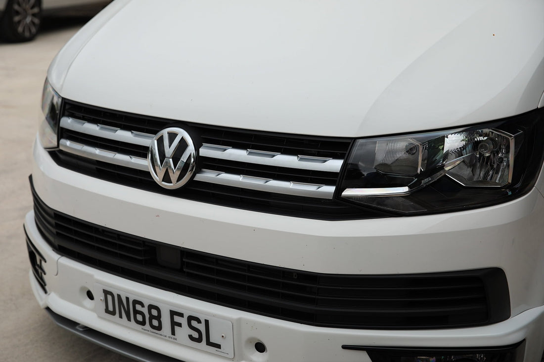 For VW T6 Transporter R-Line Front Grille Trim Kit | Matte Chrome | Van-X