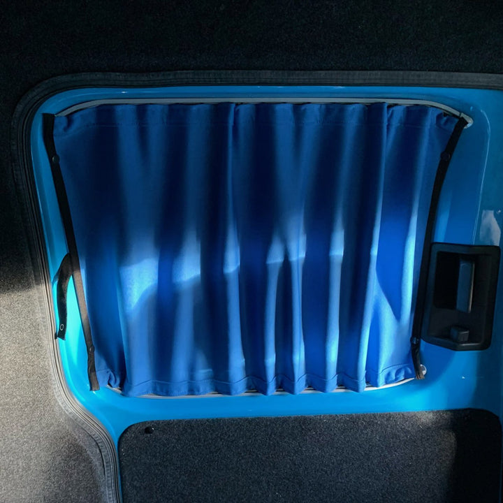 For Peugeot Expert Premium Window Curtains - Black/Blue - CREATE YOUR OWN BUNDLE! | Van-X