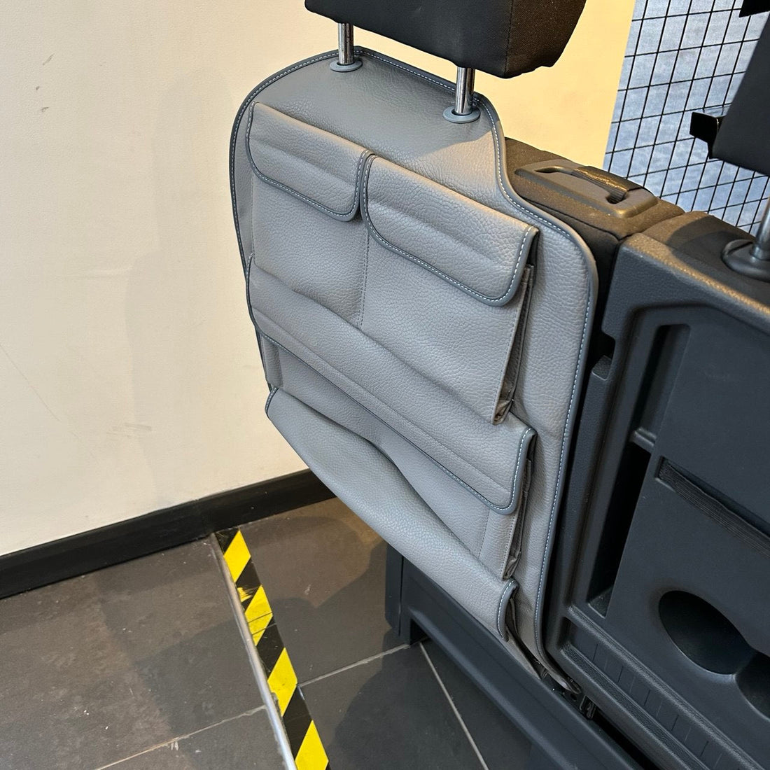 For VW Crafter New Shape Seat Organiser Bundle – Dark Grey Durable Storage Solution | Van-X