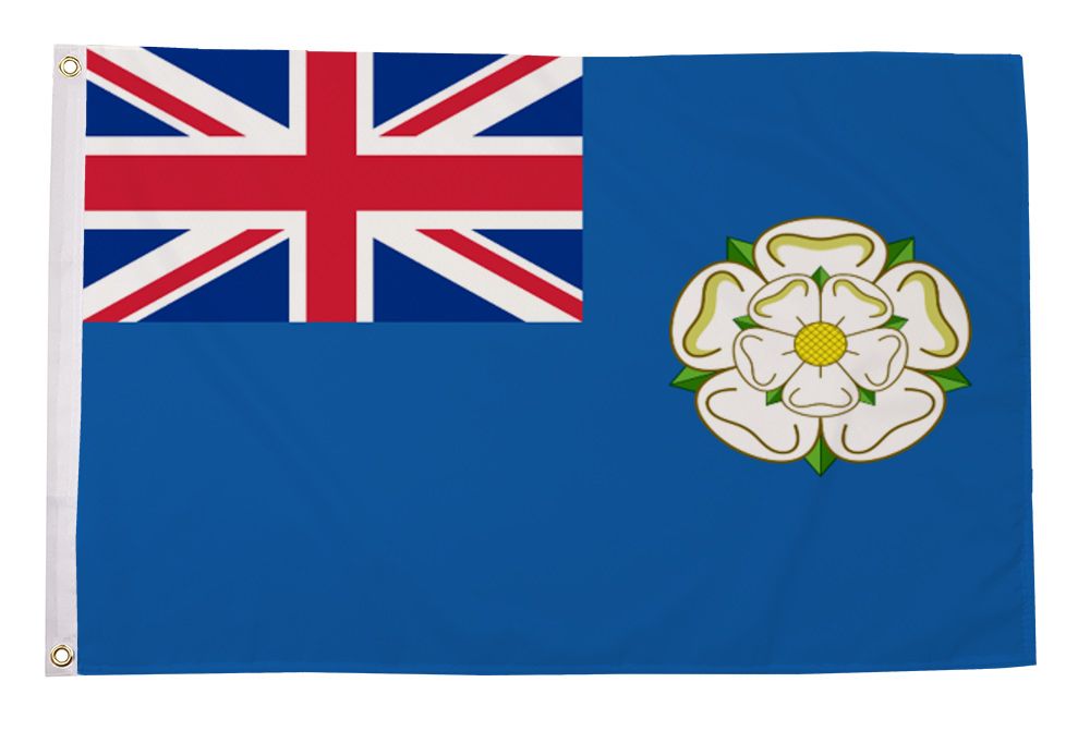 Yorkshire ensign flag 5ft x 3ft with eyelets