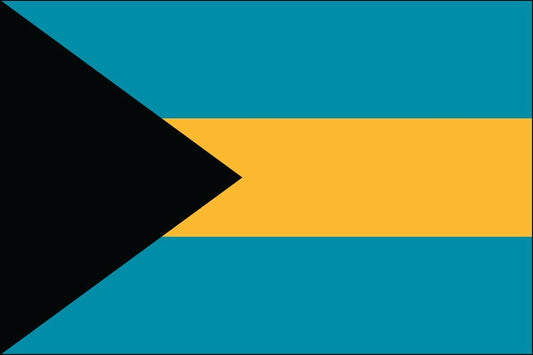 Bahamas flag 5ft x 3ft with eyelets