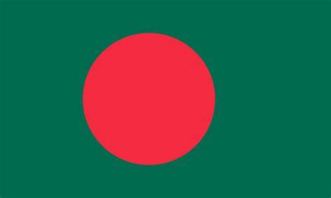 Bangladesh flag 5ft x 3ft with eyelets
