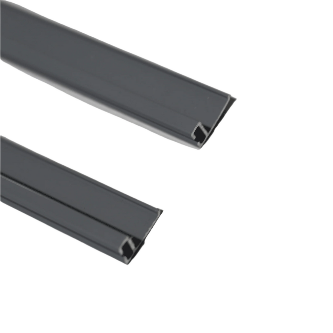 Van-X Barn Door Curtain Rails – 2x L-Shaped (90°) Rails for Van Curtain Kit Replacements or Spares