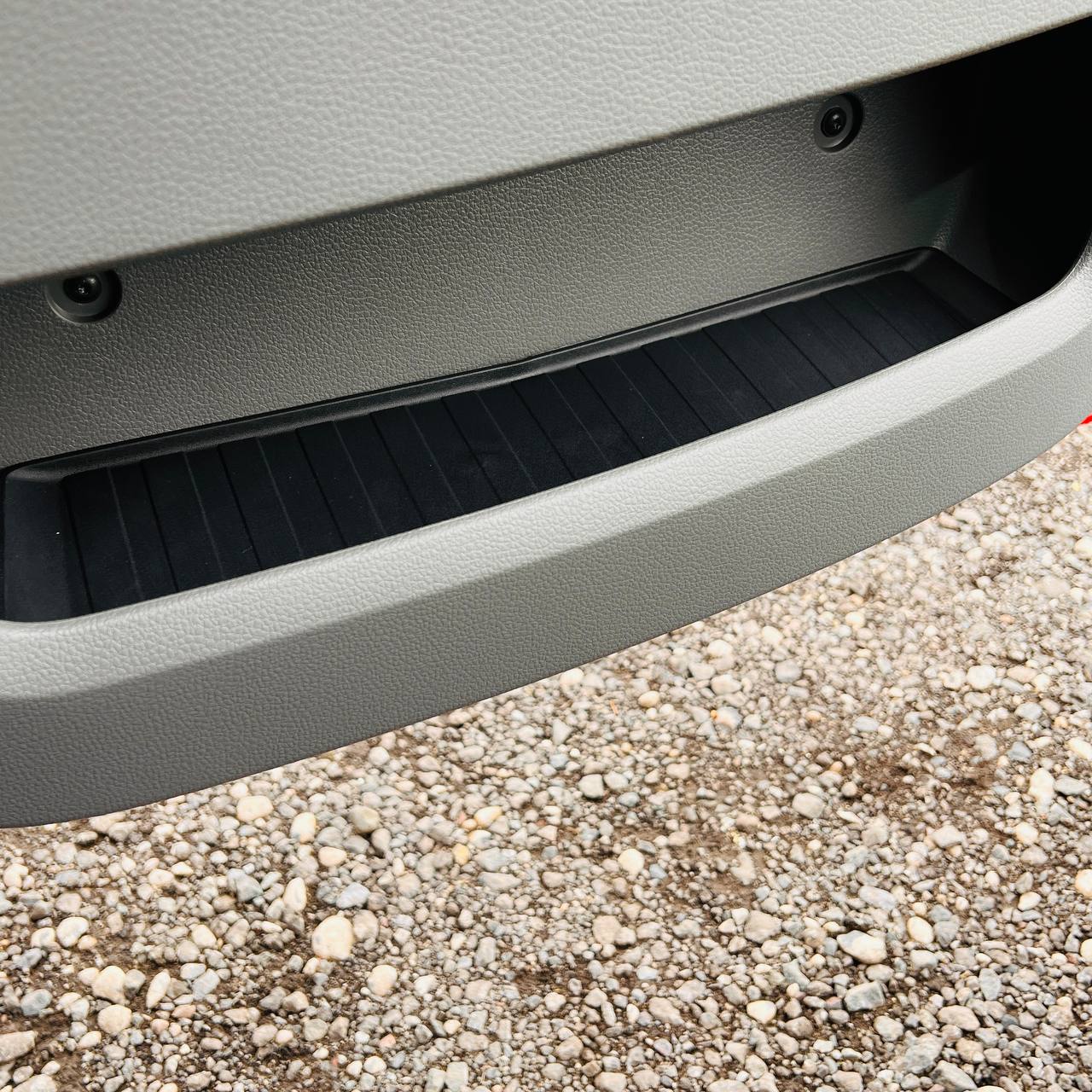 For VW Crafter New Shape Rubber Door Liner Pocket Inserts Black