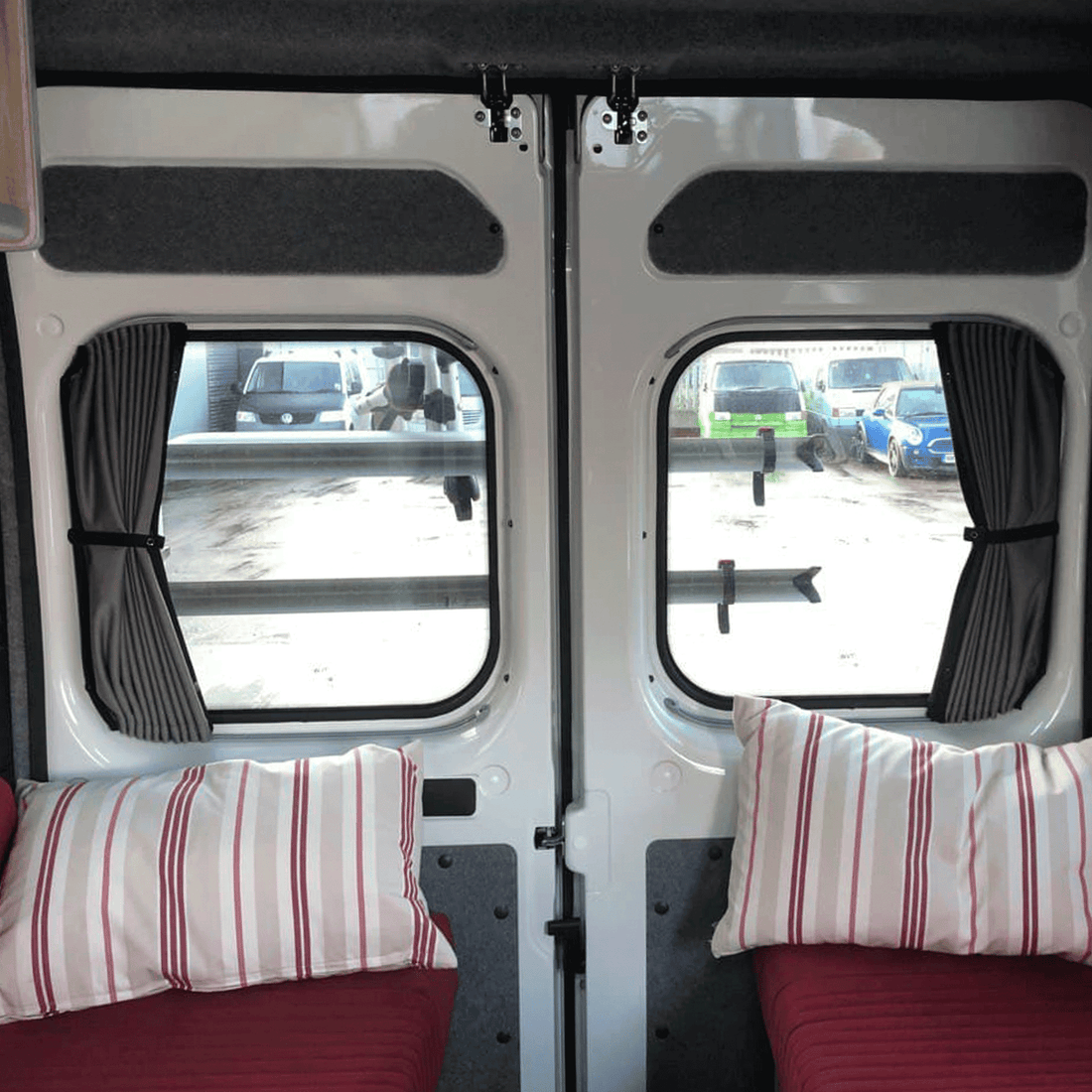For Vauxhall Movano Curtain Kit For Barndoor Windows - Premium Quality Van Accessories by Van-X