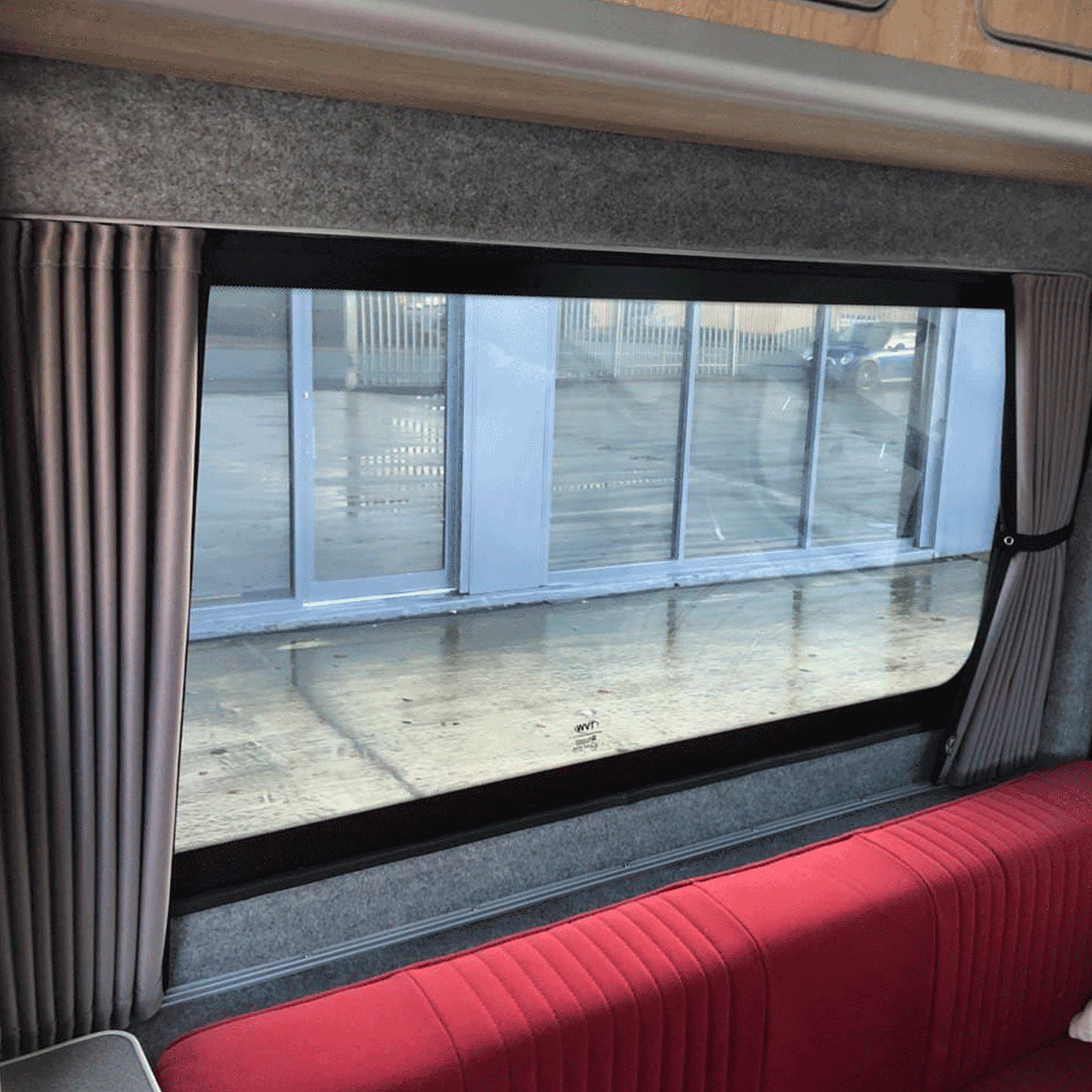 For Fiat Ducato/Ram MasterPro Premium 1 x Side Window Curtains | Van-X